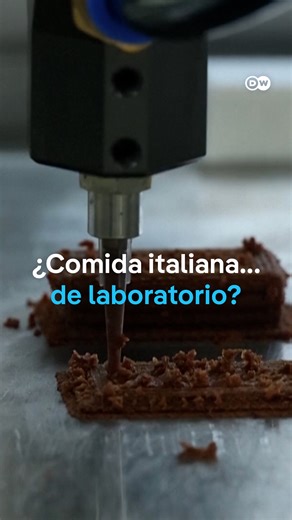 DW Español on Instagram: "¿Comida italiana… de laboratorio? La cocina tradicional italiana ha sido reconocida como Patrimonio Cultural Inmaterial de la Humanidad por la UNESCO. Pero ¿sabías que en Italia también se produce comida en laboratorio? #DWDigital #impresión3D #DWMagacines"