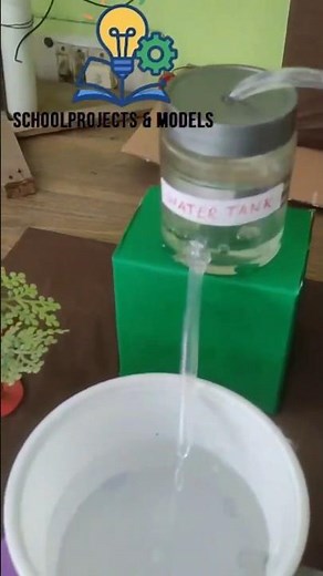 This Model Saves Rain Water 🌧️💧