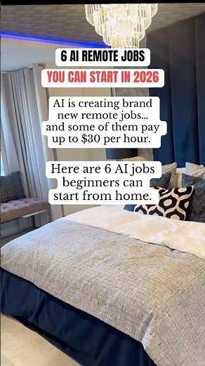 6 AI remote jobs beginners can start in 2026 🤖💻