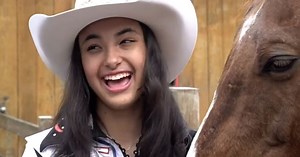 Black, teen rodeo queen is breaking barriers