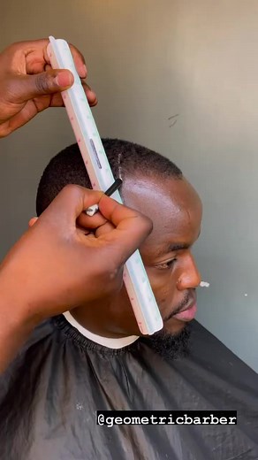 5.6K views · 41 reactions | Geometric haircut #geometricbarber #viral #nairobi #haircut | Geometric Barber | Facebook