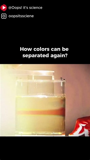 This might look like magic… but it’s actually science! #didyouknow #scienceshorts #sciencefacts