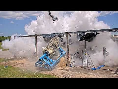 Inflatable Habitat Burst Pressure Test at NASA