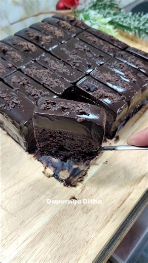 TIPS BUAT CAKE COKLAT GANACHE #cake #resepkue #coklat