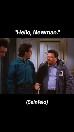 Every "Hello, Newman." Seinfeld. #seinfeld #moviescenes