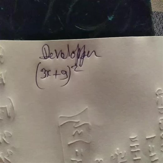 Développer #viralvidéo #exercice #mathematics classe 9ème année fondamentale