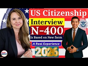 2026 U.S. Citizenship Interview | Real Questions & Model Answers You SHOULD Know #n400