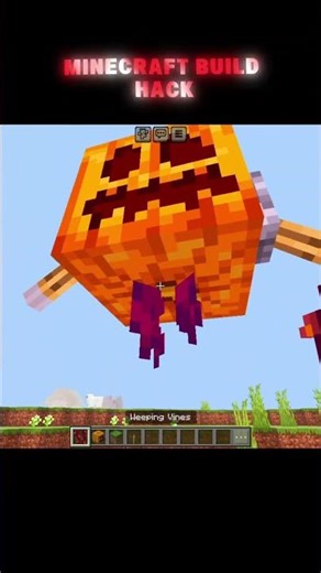 Minecraft Scary Build Hack | #minecraft #shorts