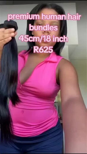 Premium Human Hair Bundles - 45cm/18 inch - R625