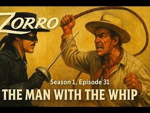 Zorro (1957)[4K]–S01E31: “The Man with the Whip” #ClassicTV #OldTVShow #VintageAdventure