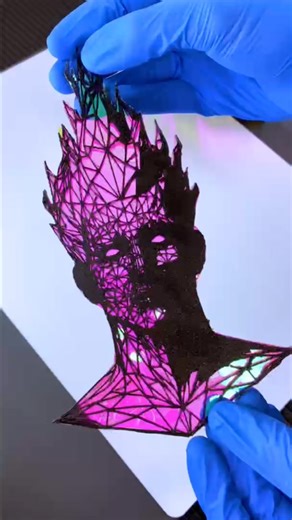 How I Made This Cool Head Figure #craft #art #diy