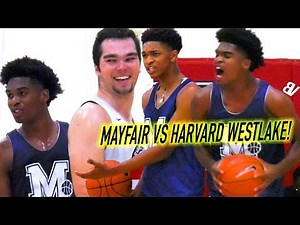 Josh Christopher & Dior Johnson VS SCRAPPY PG Spencer Hubbard! Mayfair V Harvard-Westlake HIGHLIGHTS