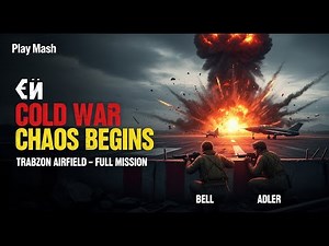 From Rooftops to Runways 🔥 || COD Cold War Trabzon Airfield Full Walkthrough