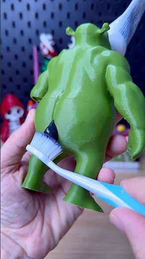 3D Printed Shrek Funny Toothpaste | Best Things to 3D Print