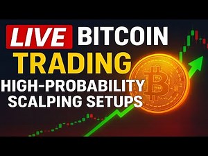 LIVE Bitcoin Trading 🔥 High-Probability Scalping Setups#livetrading #scalpingstrategy
