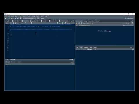 Write Your Own Functions in R || (Sample mean and variance) ||