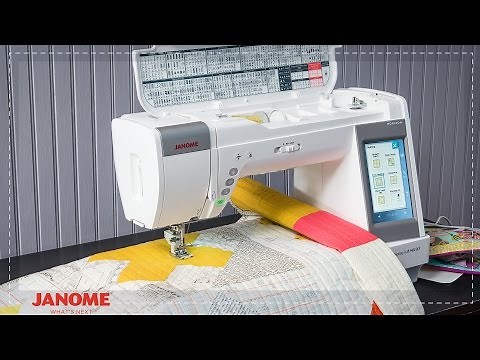 Janome Memory Craft 9400 QCP - DVD d'instruction