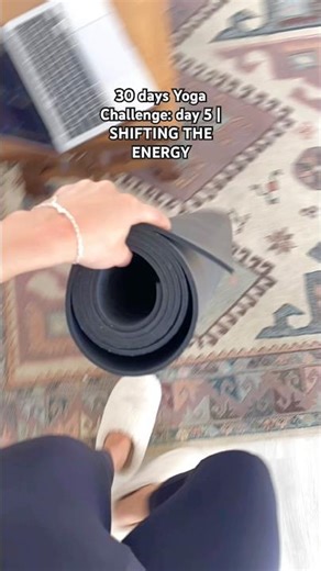 Day 4 of my 30 Day Yoga Challenge 🌀 | Daily Yoga & Mindset Shift #yogachallenge #mindfullness