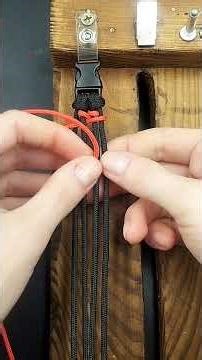 Cord Bracelet Weaving
