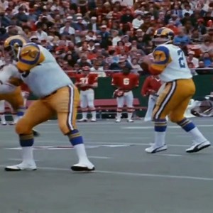 1973-9-16 Los Angeles Rams @ Kansas City Chiefs (Lawrence McCutcheon 31-yard pass from John Hadl)