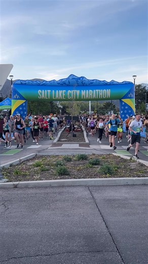 11K views · 306 reactions | The 2025 Salt Lake City Marathon Half Marathon and Full Marathon are off!￼ | Salt Lake City Marathon | Facebook