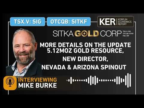 Sitka Gold - More Details On The Updated 5.12Moz Gold Resource, Nevada & Arizona Asset Spinout