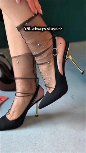 YSL Always Slays 😍🔥 Luxury Heels You NEED to See #Shorts #heels #viral #ysl #fashion