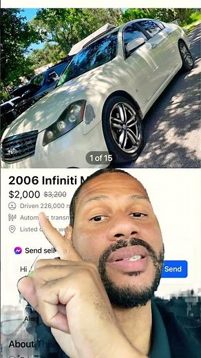 2006 Infiniti M35 for $2000 should I go look at it? #car #automobile #buycars #infiniti