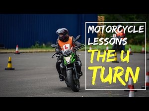 Motorcycle Lessons. The U Turn - Motorcycle Module 1 Test