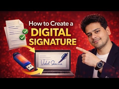 How to apply Digital Signature in 2025 | DSC कैसे बनाये