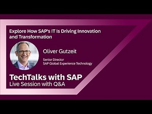 Explore How SAP's IT Is Driving Innovation and Transformation