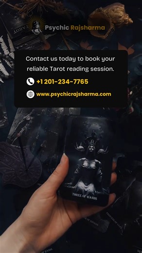 Rajsharma on Instagram: "Get a Tarot reading in New Jersey with Psychic Raj Sharma, providing deep 🔮 psychic guidance for love ❤️, career 💼, marriage 💍, finances 💰 and life decisions 🌟. Each tarot session opens hidden paths, clears confusion and fills you with confidence and clarity. Experience reliable, confidential and effective Tarot guidance customized to your unique journey. 👉 Book your tarot reading today and find out your true destiny. . . 📞+1 201-234-7765 📧Psychicsharma77@gmail.c