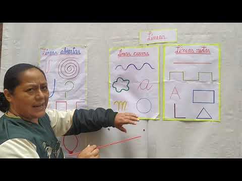 LÍNEAS LÍNEAS RECTAS Y CURVAS - 1ER GRADO