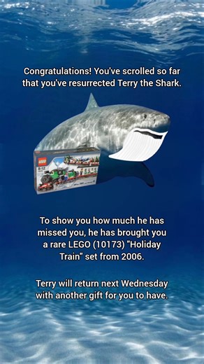 Terry the Shark's Weekly Gift #25 | #lego