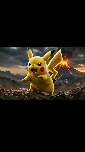 The Clash of Titans Pikachu vs Charizard.