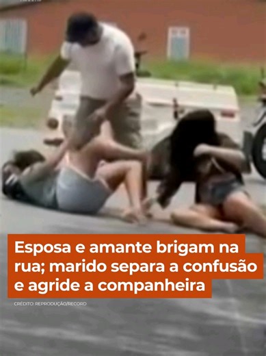 Conflito entre Esposa e Amante na Rua: Caso Alécio