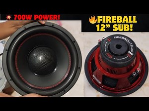 Aura Fireball 12” Subwoofer Review – Powerful Bass at Best Price!