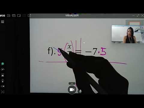 Notes: Solving One-Step Equations