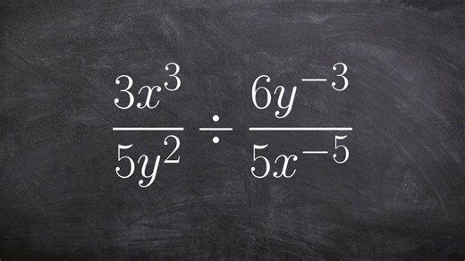 Dividing rational expressions