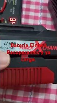 Bateria Einhell como se desmonta