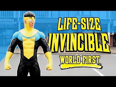 🔥WORLDS FIRST🔥We Built a LIFE SIZE INVINCIBLE! 3D Printed!