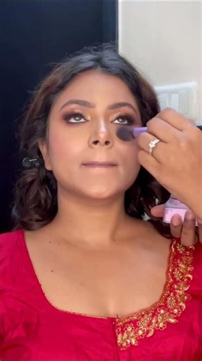 Bridal Makeup Transformation | Satin & Velvet Finish – Shara Makeovers