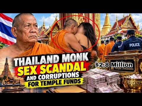 Sex Scandal and Corruptions at 700 Year-Old Temple: Thailand Monk Arrested alleged $2.8 Million Temp