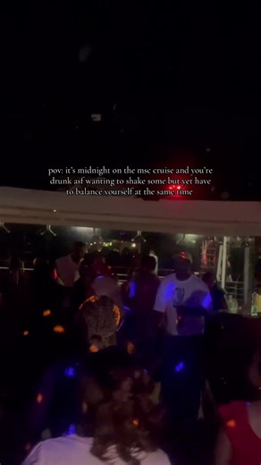 The Hilarious Struggle of Balancing on a Midnight Cruise