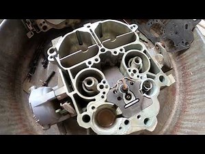 Quadrajet Disassembled Showing the Float Problem.