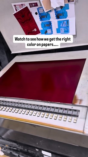 2.1K views · 3 comments | Getting colors right takes time a few test runs here, a small adjustment there. But it’s all part of making sure the shade you picked shows up exactly the way you imagined. Ready to see your ideas come to life on paper? Let’s make it happen. #CubicPrints #PrintWithCare #PackagingMatters #ColorMatters #PrintLife #OffsetPrinting | Cubicprints | Facebook