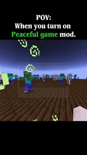 minecraft peaceful moment #vecna