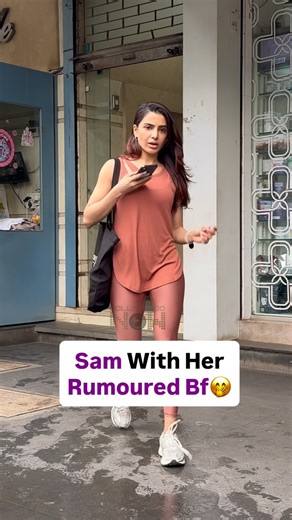 Samantha Ruth Prabhu snapped with her rumoured bf Raj Nidimoru outside a gym ❤️ #samantharuthprabhu #samantha #rajnidimoru #couples #gym #bollywoodnow | Bollywood Now