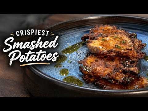 The Secret to ULTRA Crispy Smashed Potatoes