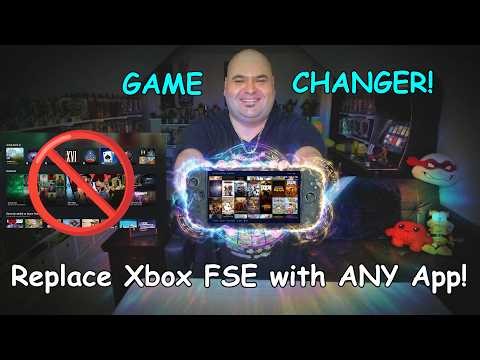 Use ANY App/Playnite for Xbox Full Screen Experience! GAME CHANGER!